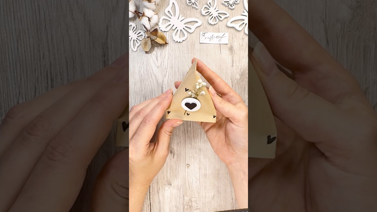 🌸 Super s&uuml;&szlig;es und schnell gemachtes Geschenk 🌸 #diy #bastelanleitung #basteln #diygeschenk