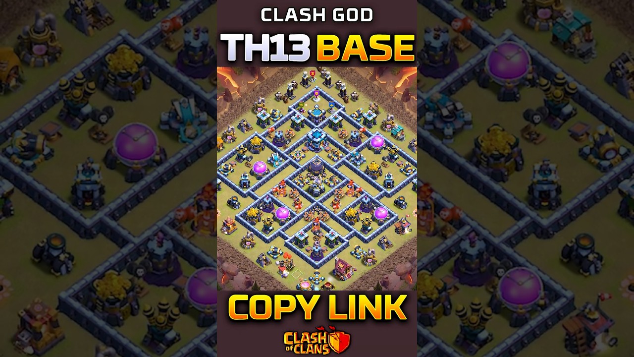 Unstoppable TH13 Hybrid Base | Anti Air & Ground | Clash of Clans