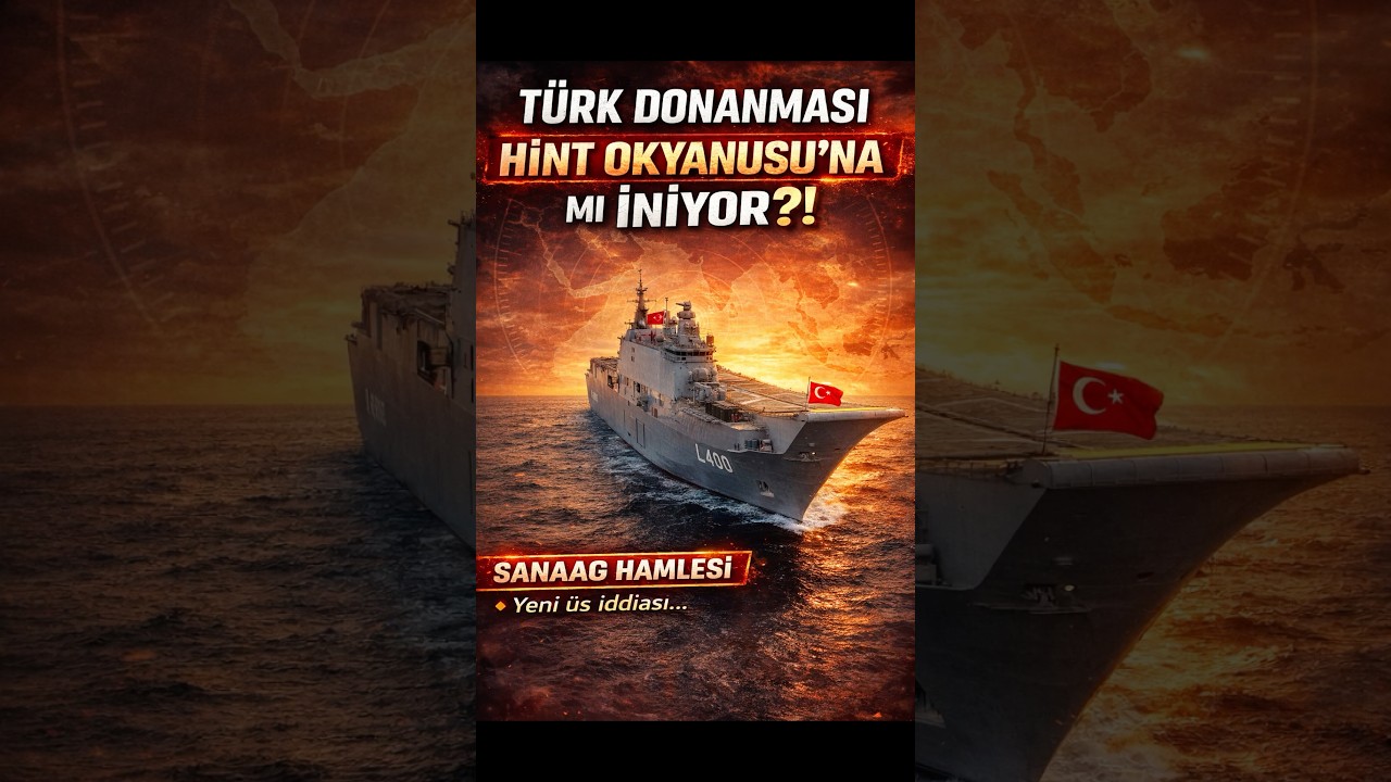 T&uuml;rk Donanması Hint Okyanusu&rsquo;na mı İniyor?| Sanaag Hamlesi #g&uuml;ndem