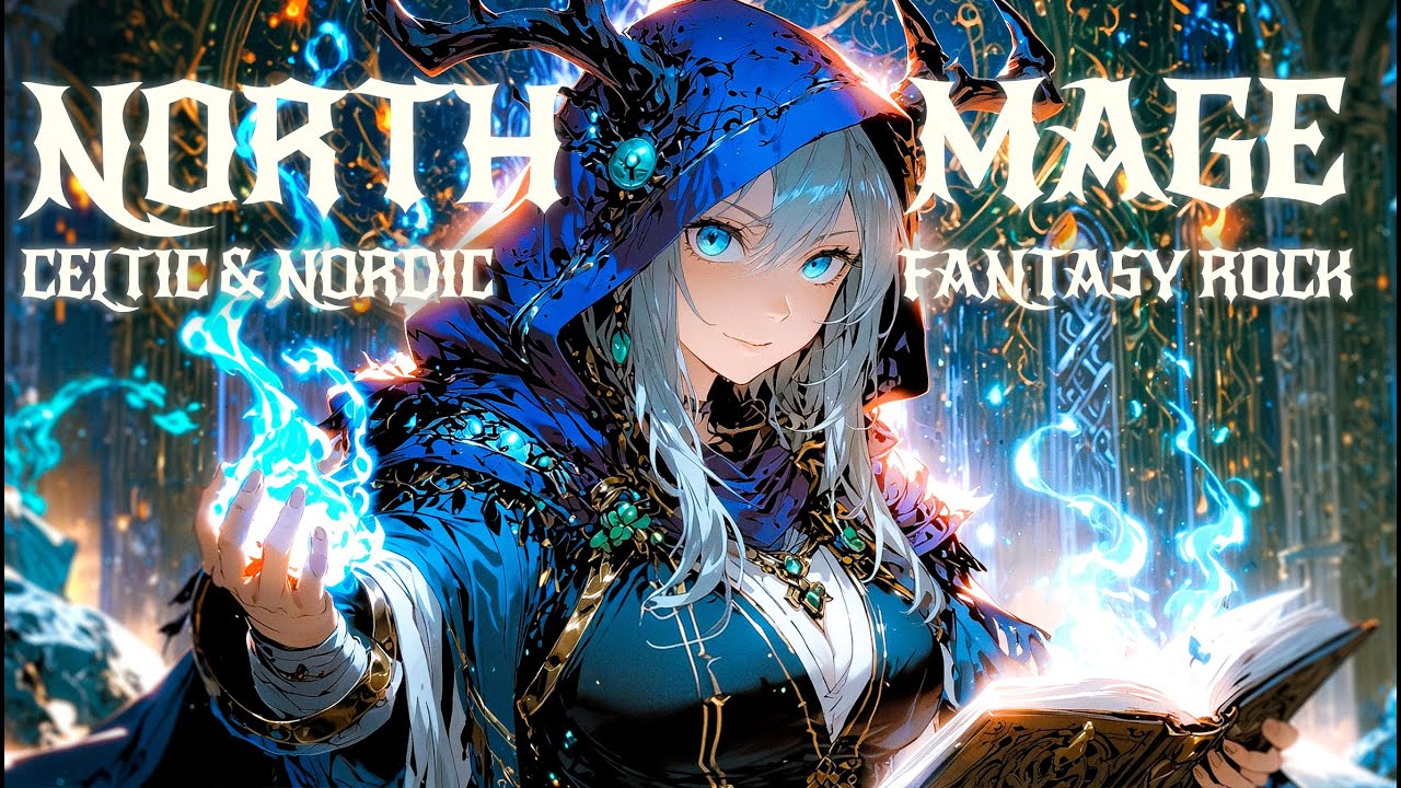 ❄️Northern Mage Rock ⚔️ Celtic & Nordic Fantasy✨ 2 Hours Playlist for Gaming, Work, & Workouts🧙‍♂️