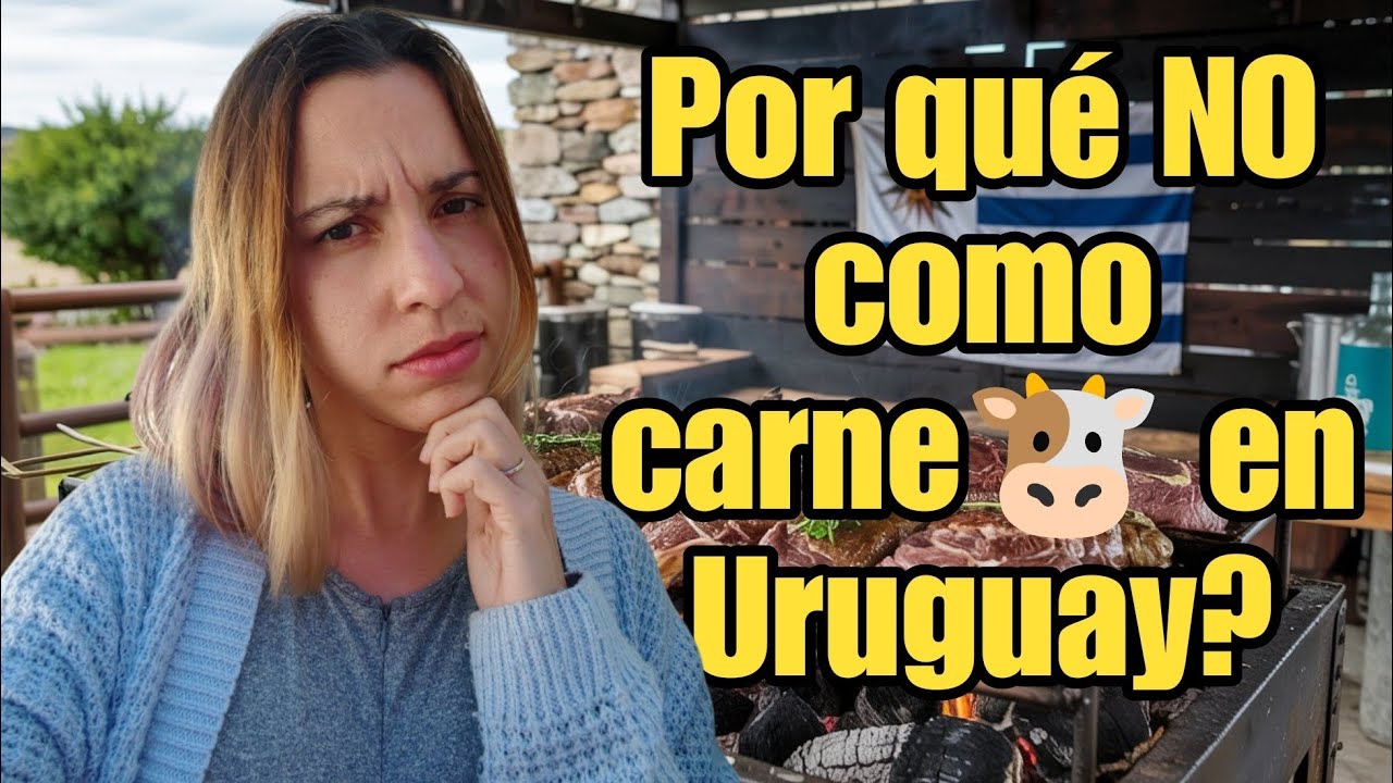 ❌NO me gusta la CARNE de Uruguay porque no estoy ACOSTUMBRADA❓