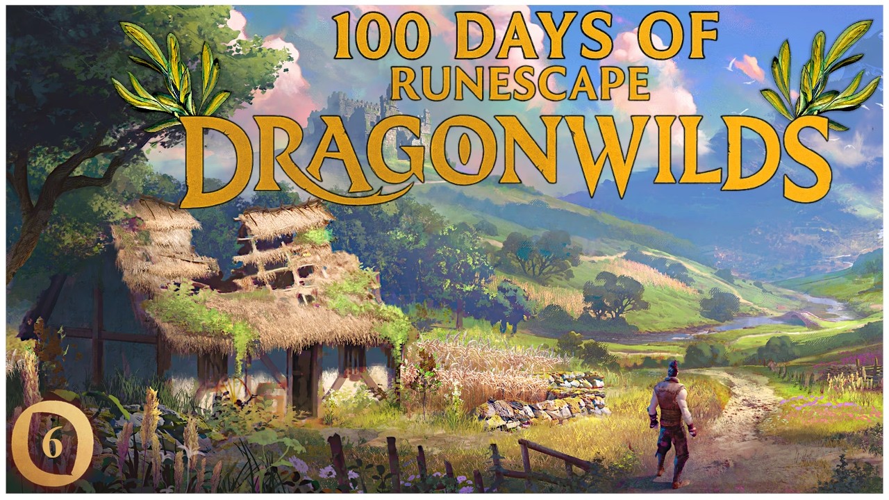 Runescape: Dragonwilds | Перемещаю всю свою базу в фиолетовое место! [6]