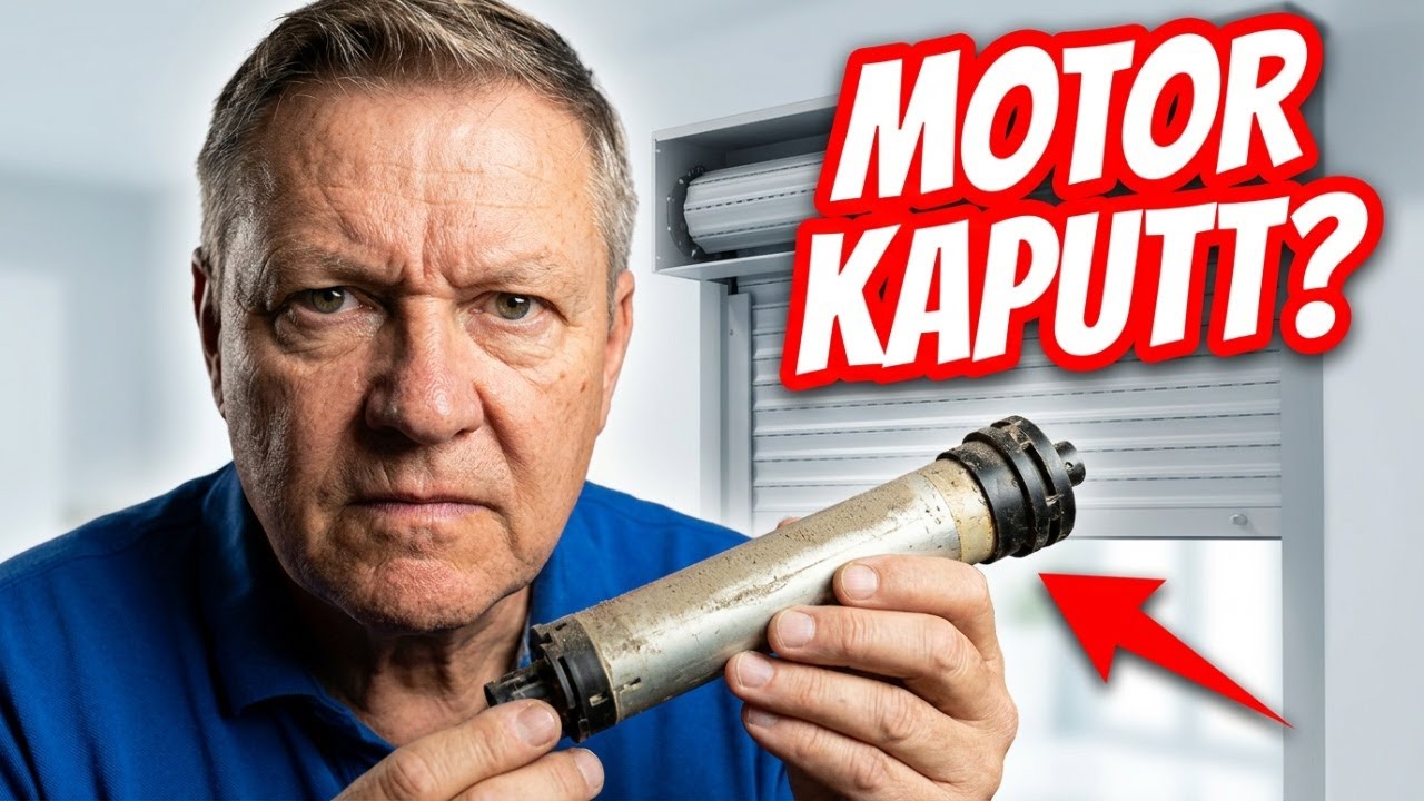 Schellenberg-Rohrmotor auswechseln - Alter Rollladen-Motor ausbauen | Willi-0815