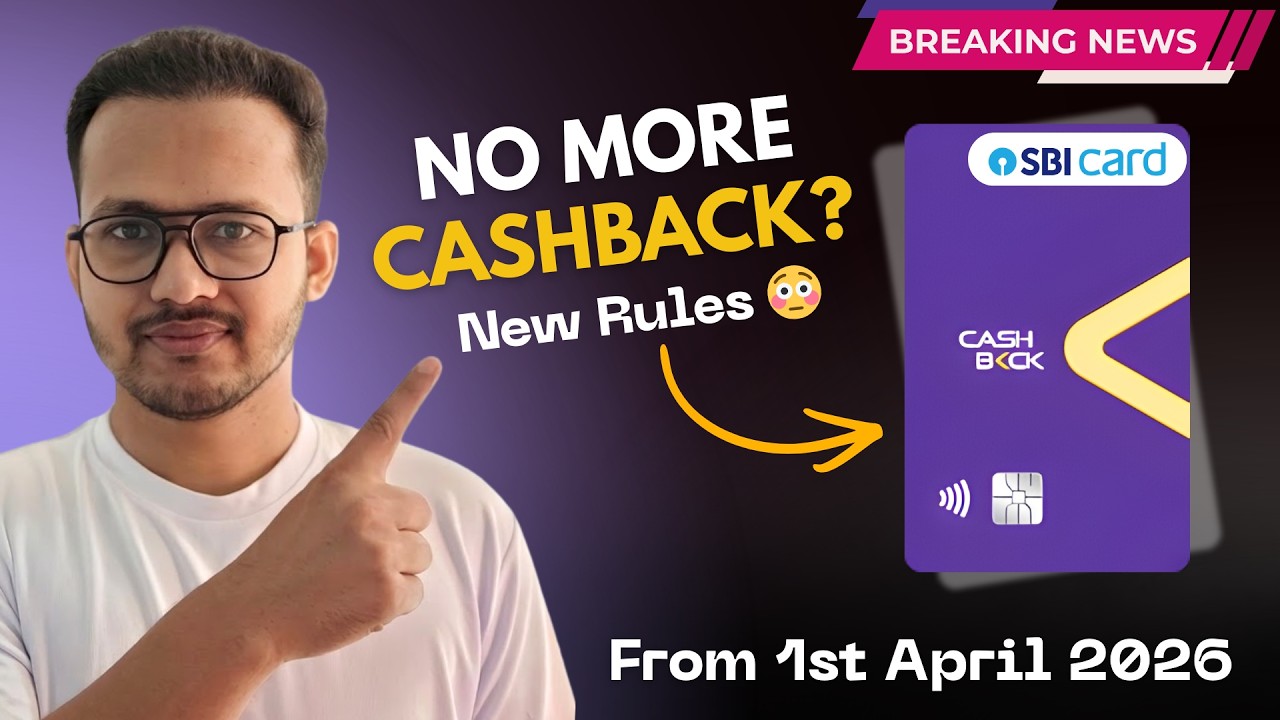 SBI Cashback Credit Card Devaluation  ❌ 60% Reduction in Cashback ? (2026)