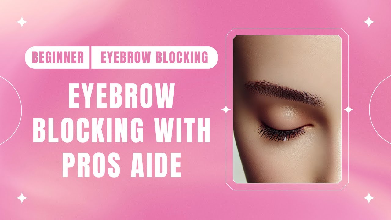 How to Block  Eyebrows with Pros-Aide | Drag Queen Tutorial 👑✨