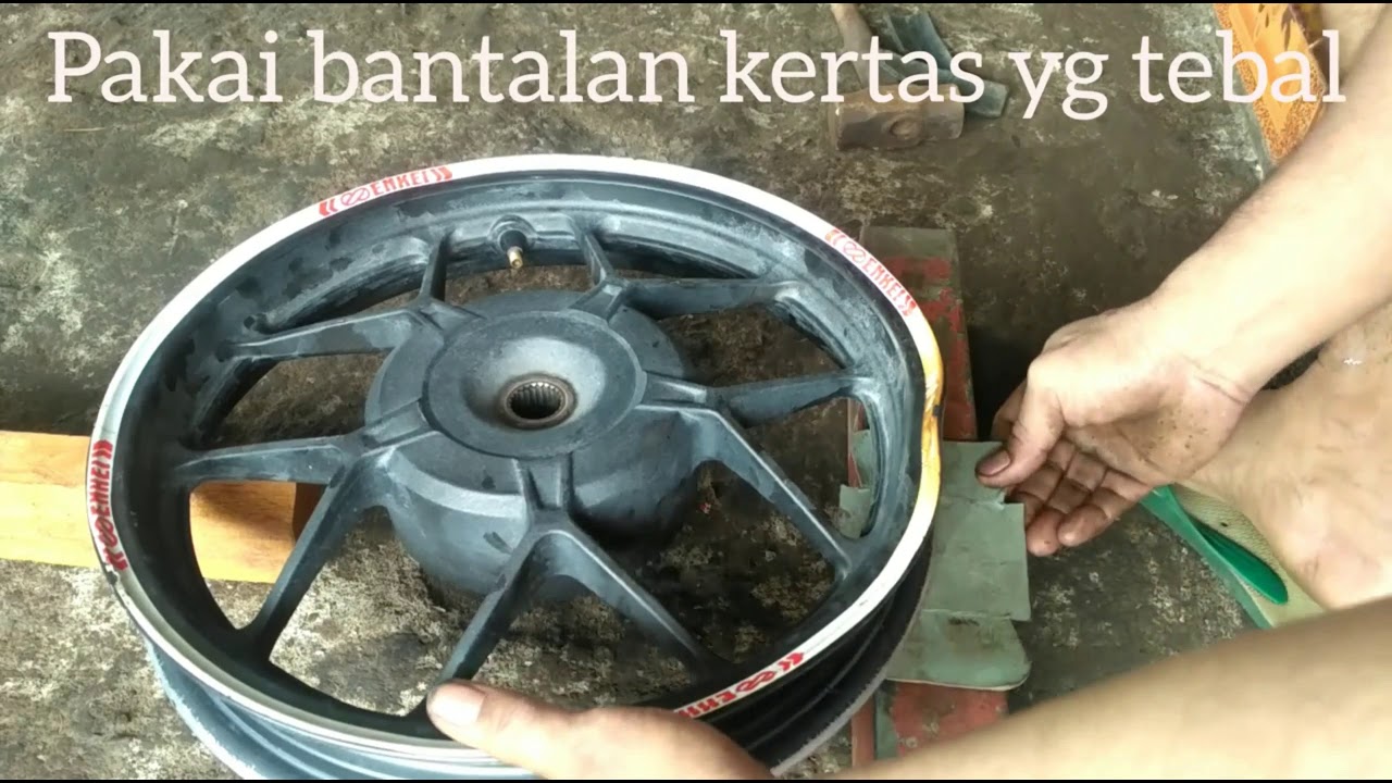 AVB   Pres Velg Racing , Cara Manual , ketok majic , pelek racing  /       how to fix racing rims