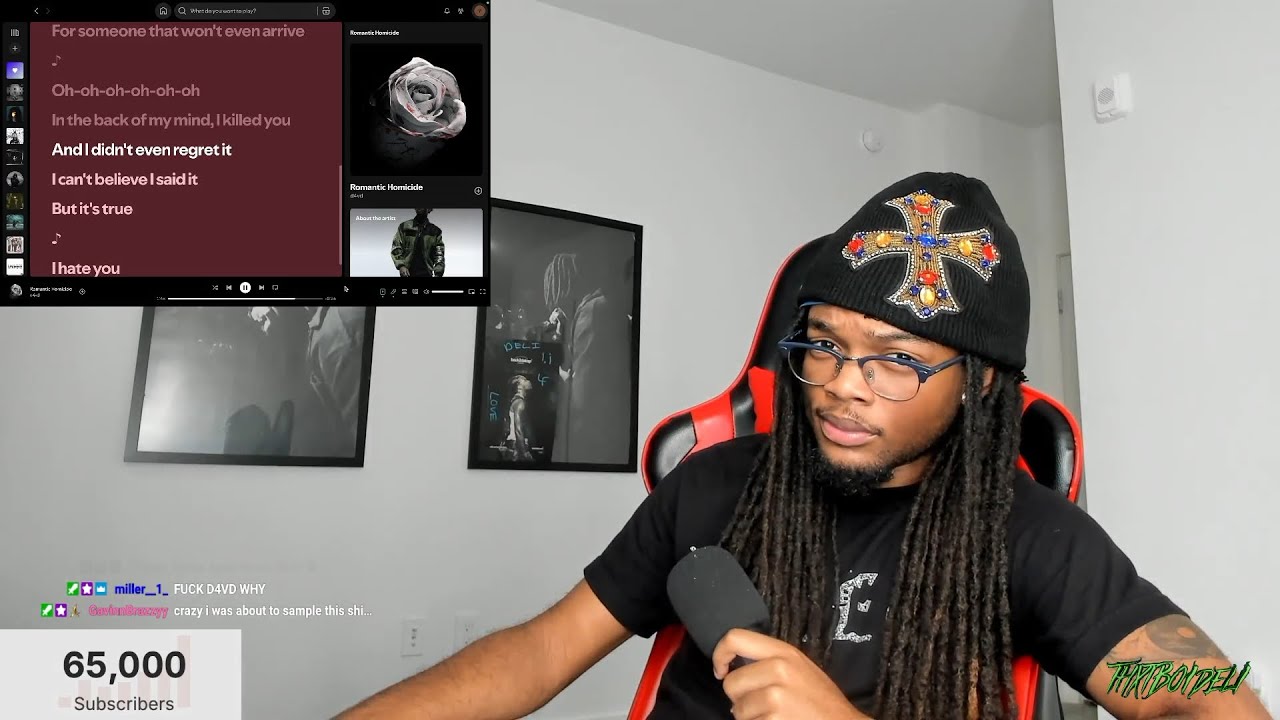 DELI Reacts to D4VD - Romantic Homicide