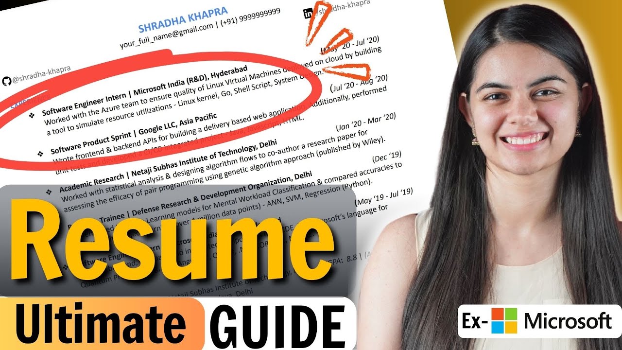 How to make Ultimate Resume ? Step by step guide for Software Engineers
