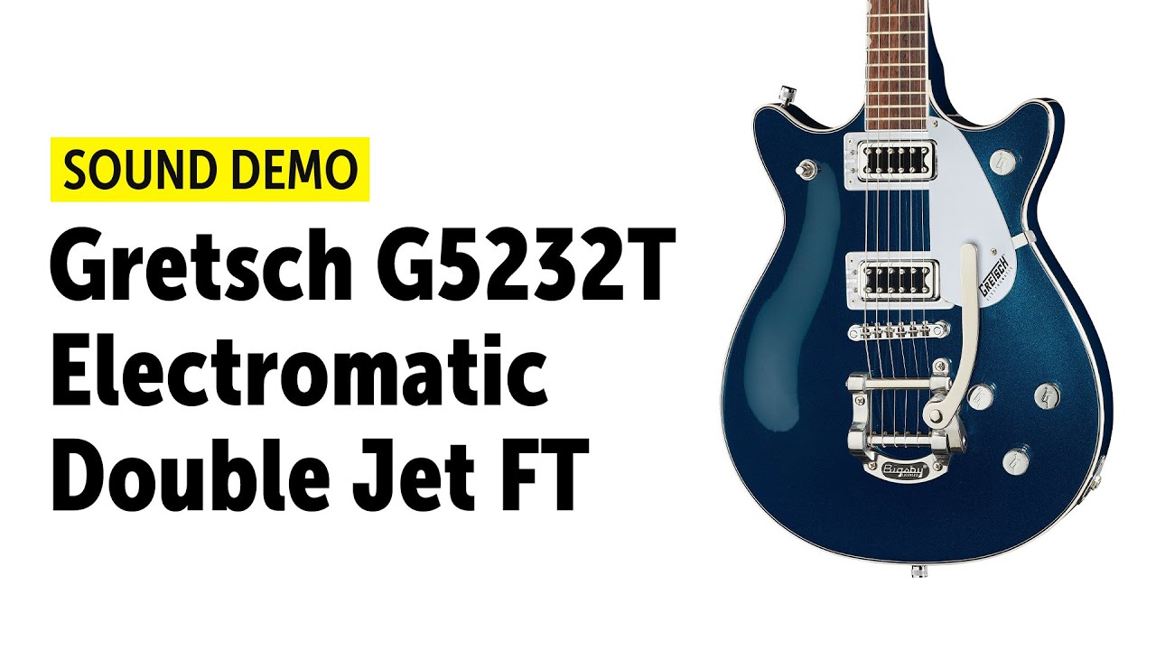 Gretsch G5232T Electromatic Double Jet FT  - Sound Demo (no talking)