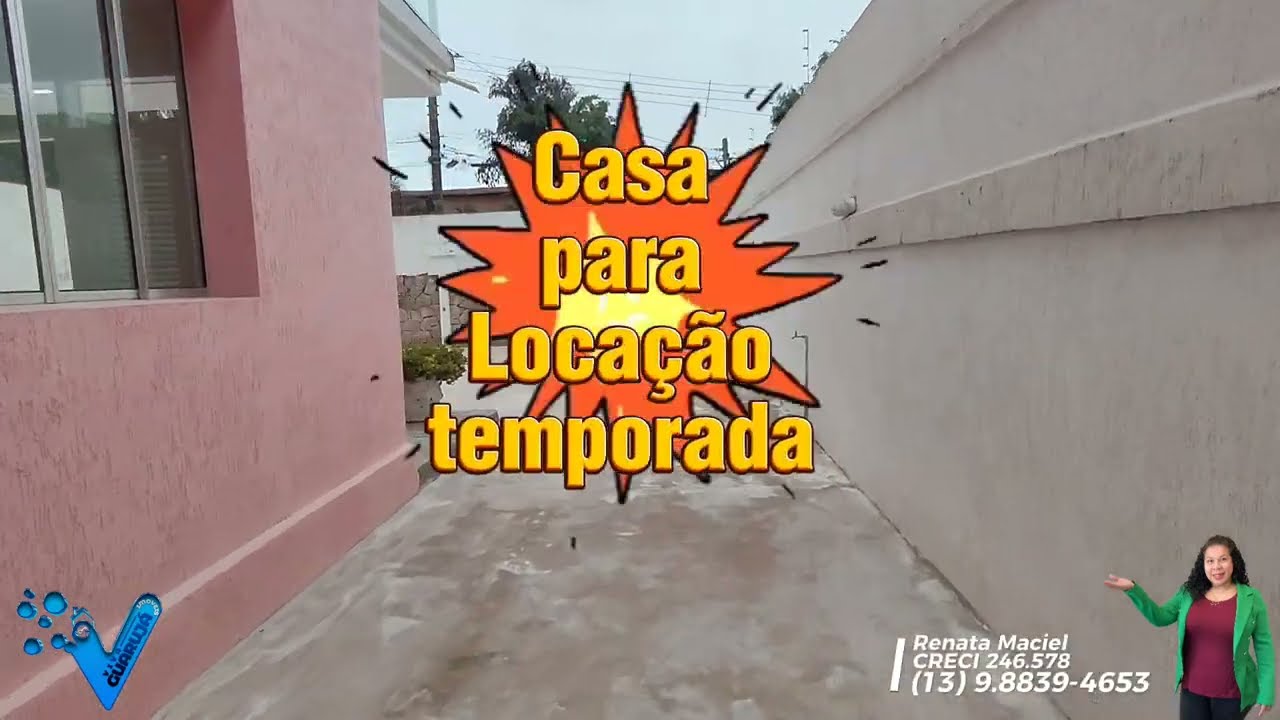 Casa para Locação temporada Enseada Guarujá 