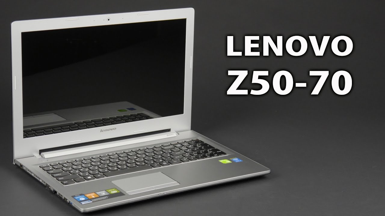 Распаковка Lenovo Z50-70