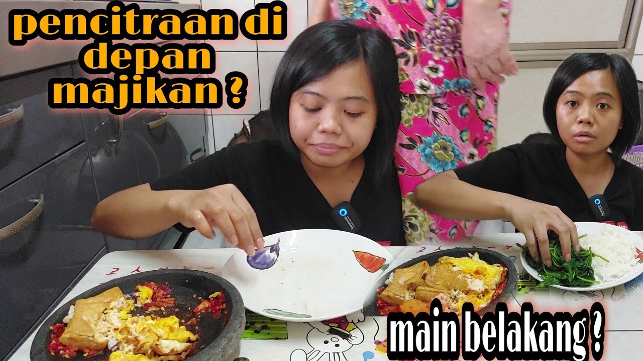PENCITRAAN DI DEPAN MAJIKAN⁉️ tkw makan Ngumpet-Ngumpet takut ketahuan majikan!
