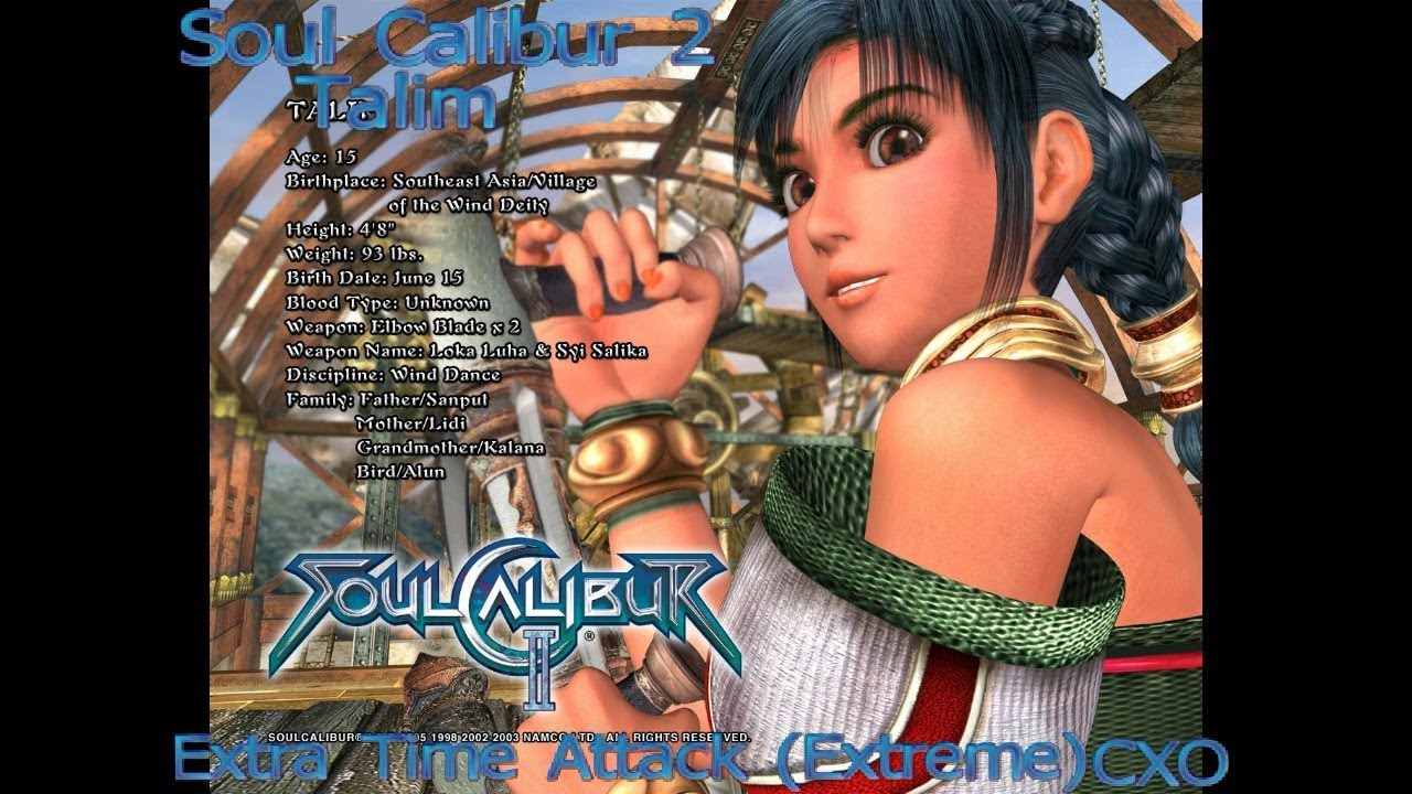 Soul Calibur 2 HD - Talim - Extra Time Attack (Extreme)