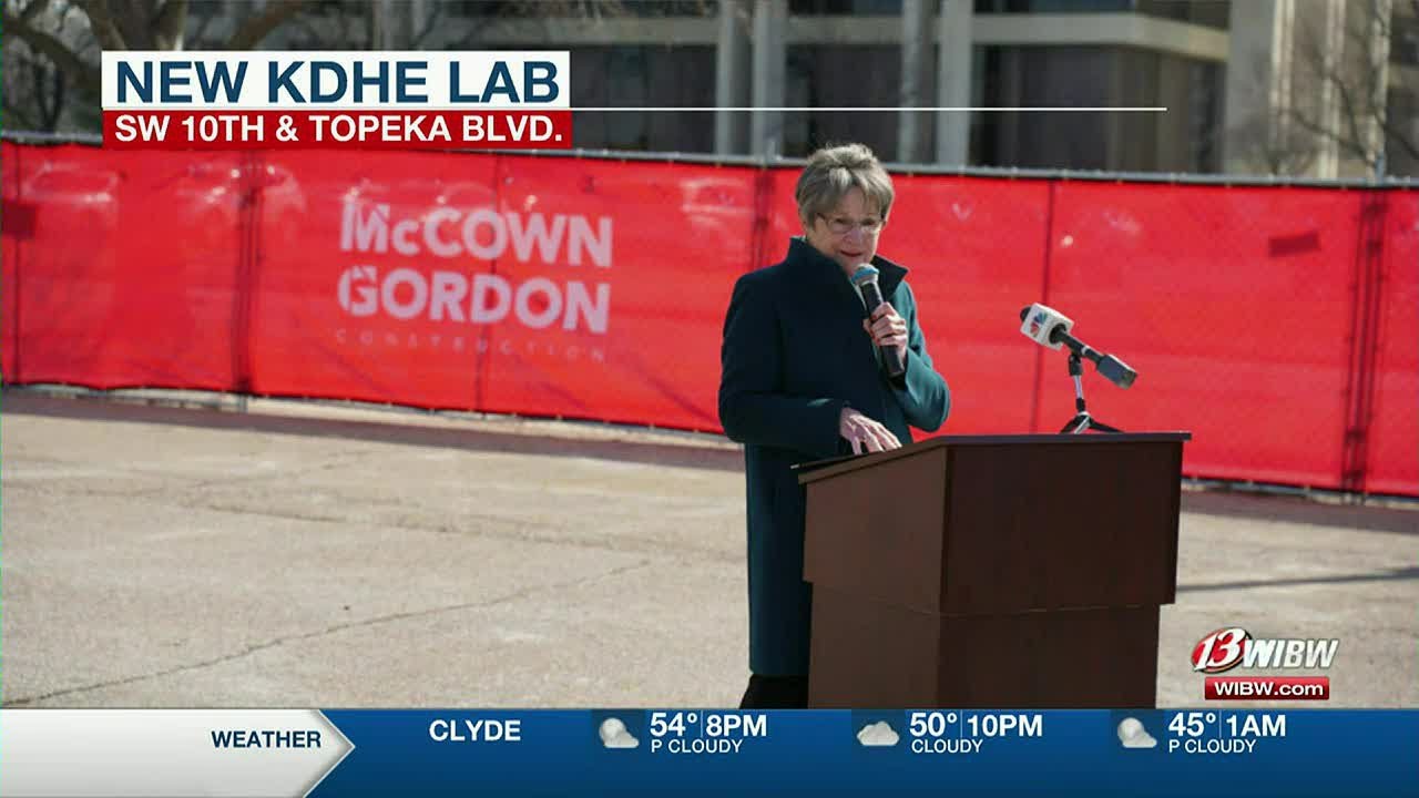 Officials break ground on new KDHE laboratory in Topeka