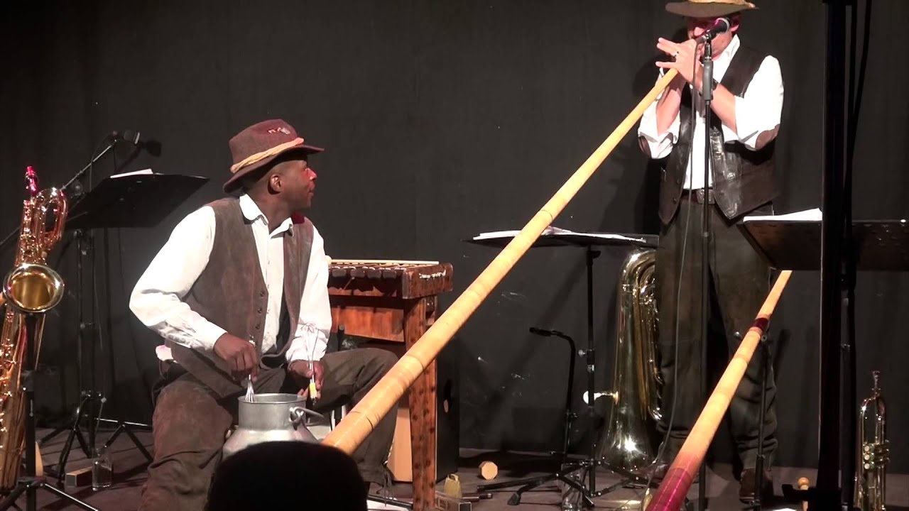 SennerJazz Alphorn solo und Milchkanne: Der SennerBlues