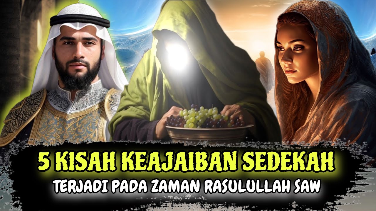 Kumpulan 5 Kisah Keajaiban Sedekah Yang Terjadi Zaman Rasulullah Dan Para Nabi Lainnya