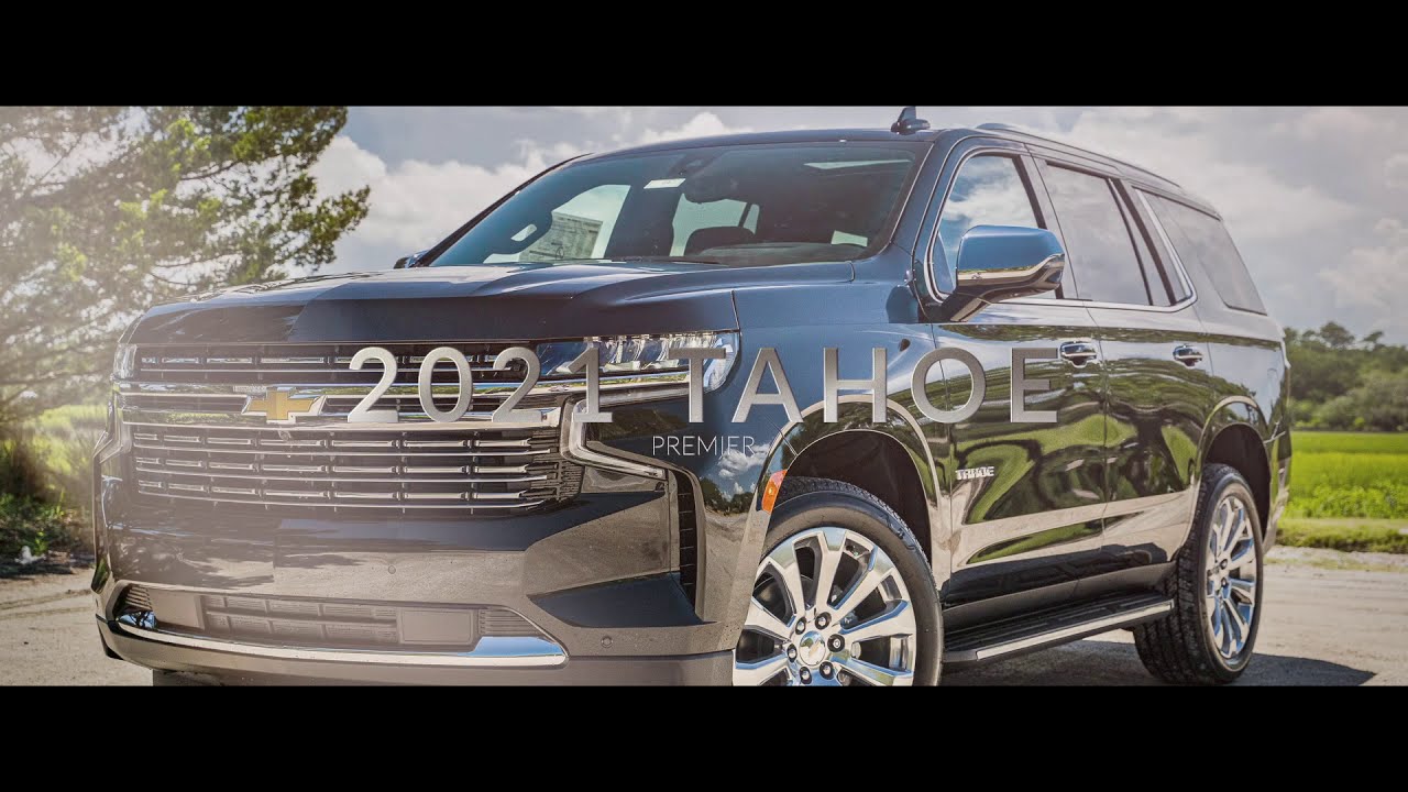 6472 2021 Chevrolet Tahoe Premier in Black