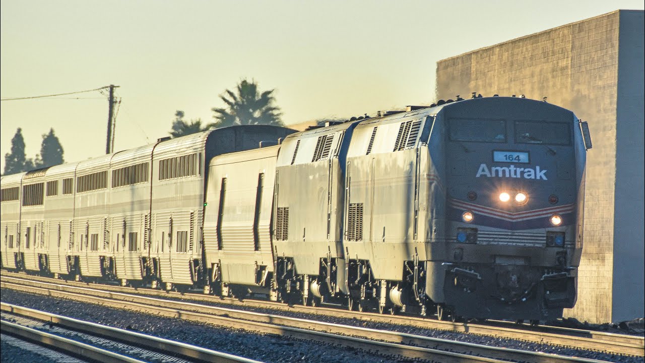 Great Narrow Font K5LA's from Amtrak 137 and 164