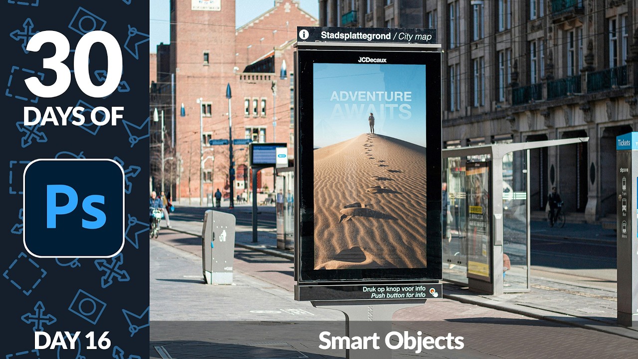 Smart Objects in Photoshop - Day 16