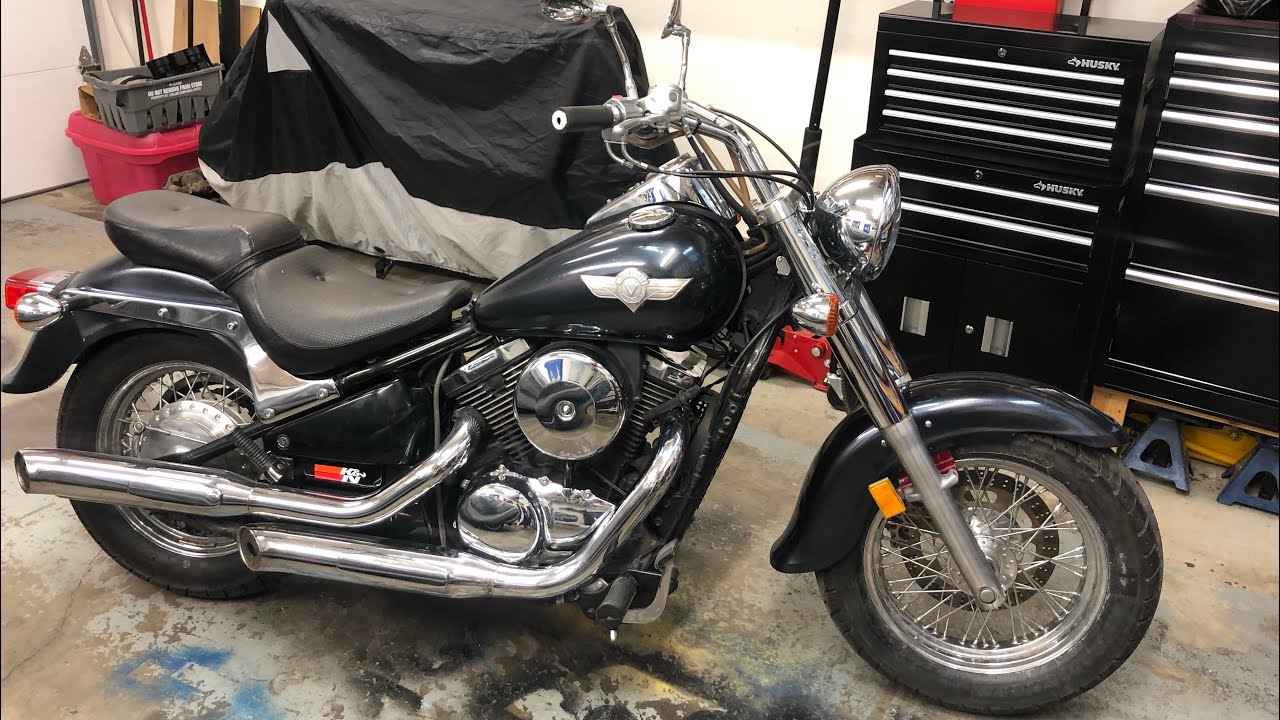 Техническое обслуживание и чистка карбюратора мотоцикла Kawasaki Vulcan 800 2001 года выпуска.
