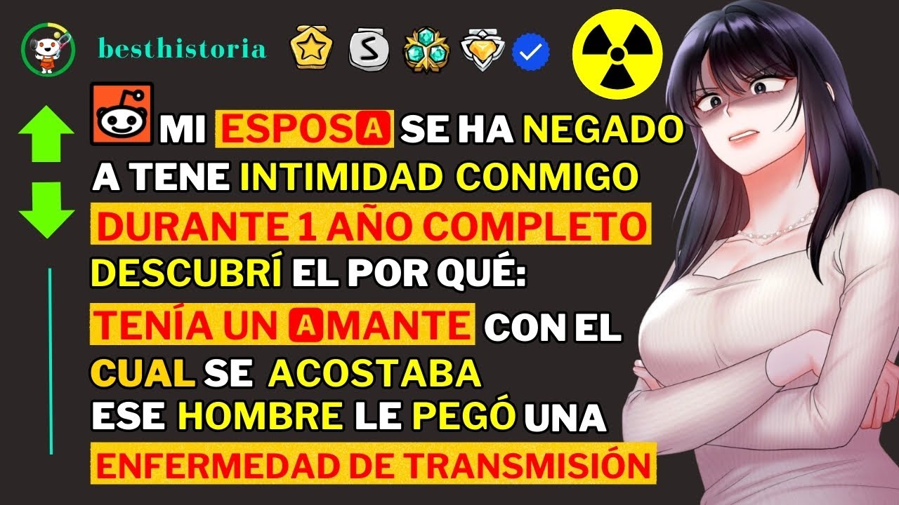 No tuve INTIMIDAD x ESPOSA durante👉1 🅰ÑO👈Descubrí el por qué: tenia un AMANTE con el que se ACOSTAB🅰