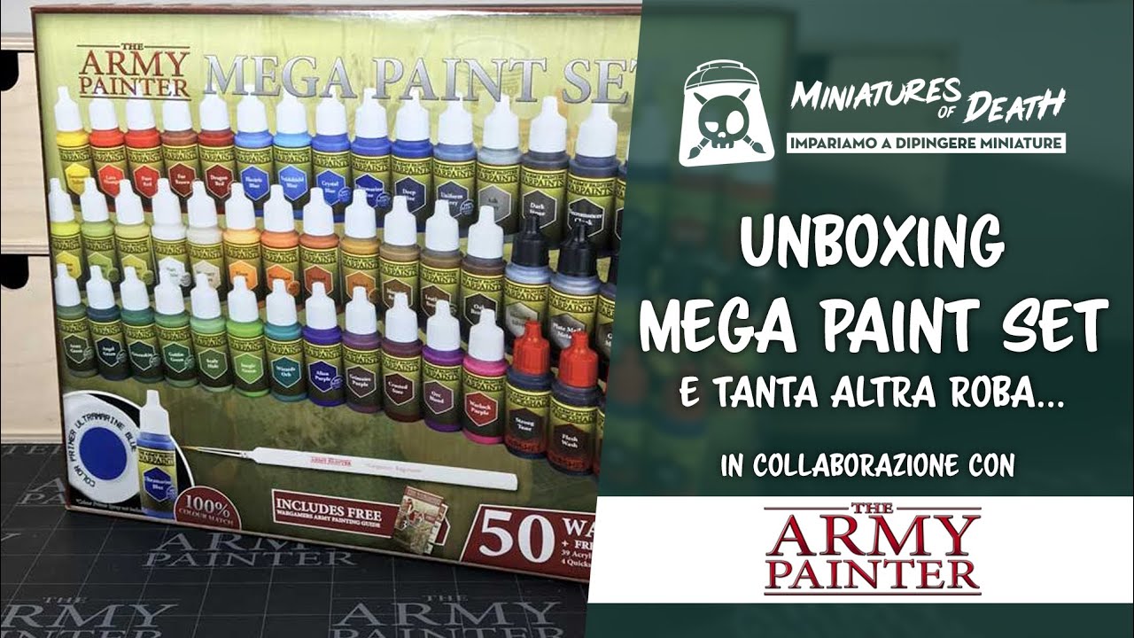 Colori e pennelli per miniature: recensione The Army Painter [UNBOXING]