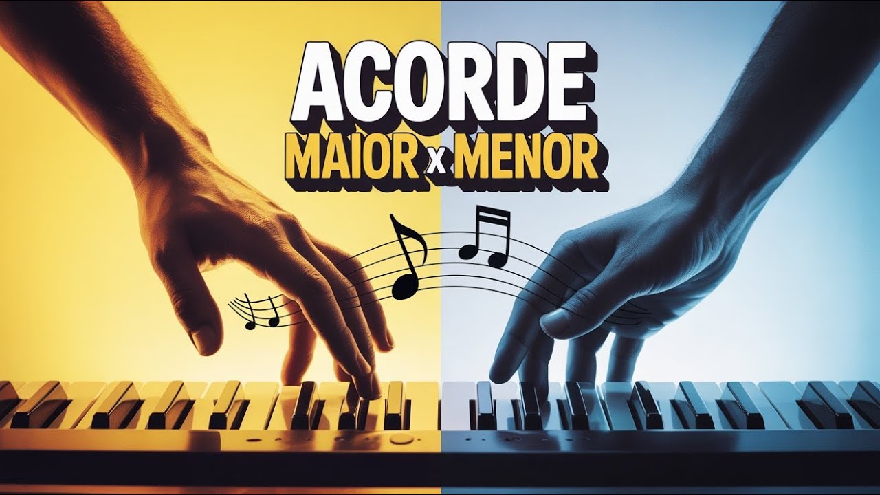 DIFERENÇA DE ACORDE  X ACORDE MENOR - Explicação Passo a Passo!