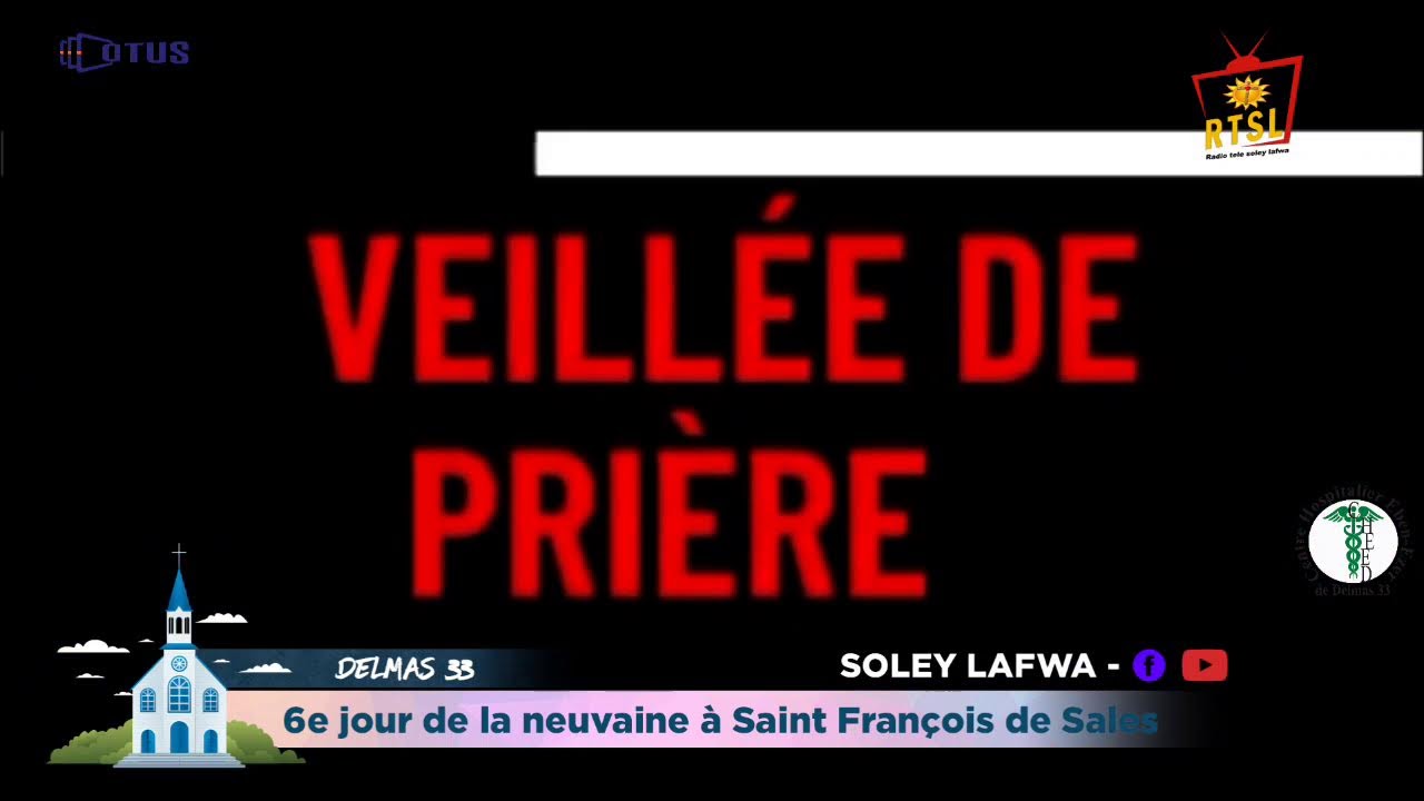 6e Jour de la Neuvaine à Saint-Francois de Sales (Delmas 33)