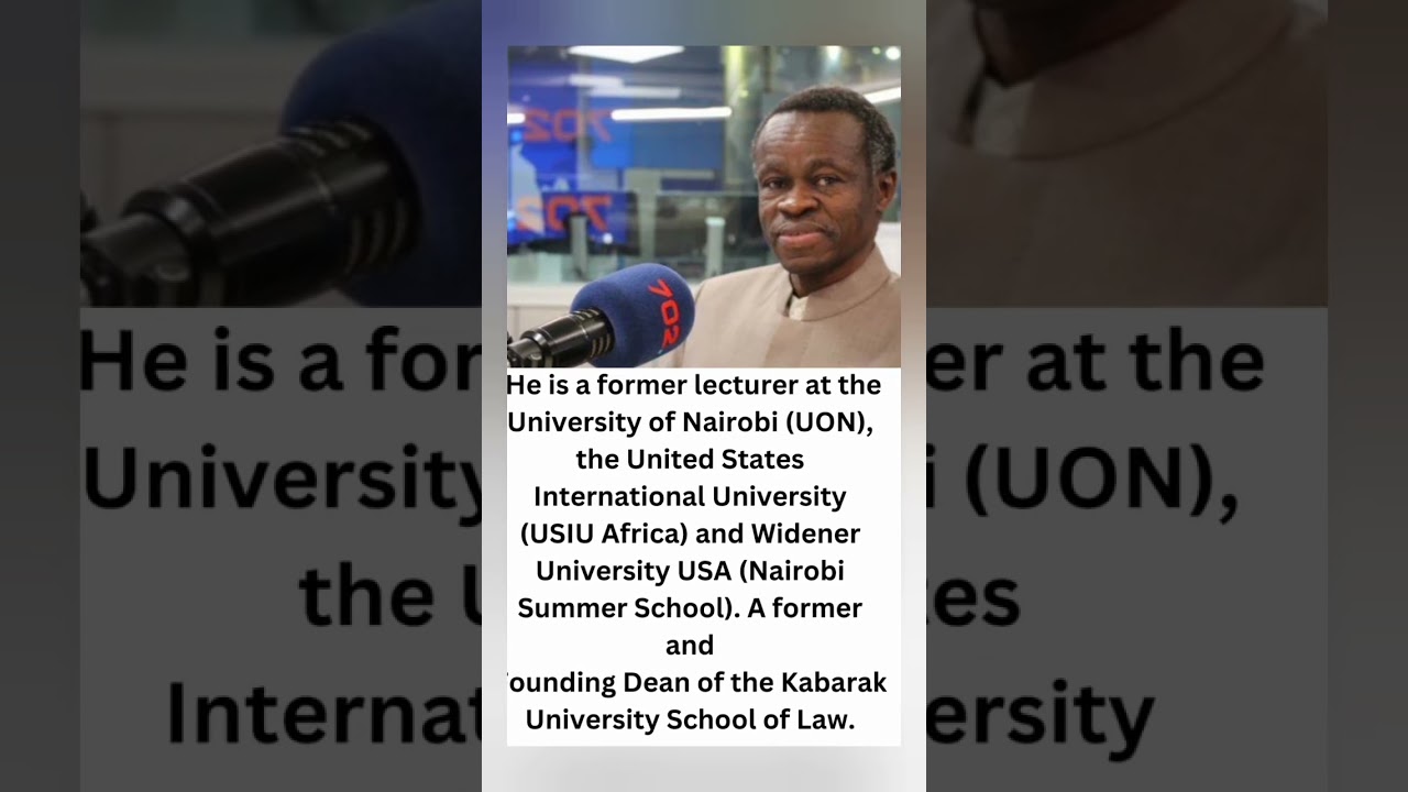 Professor Patrick Lumumba , one of the 100 Influential Africans . #comradestory #kenya #africa