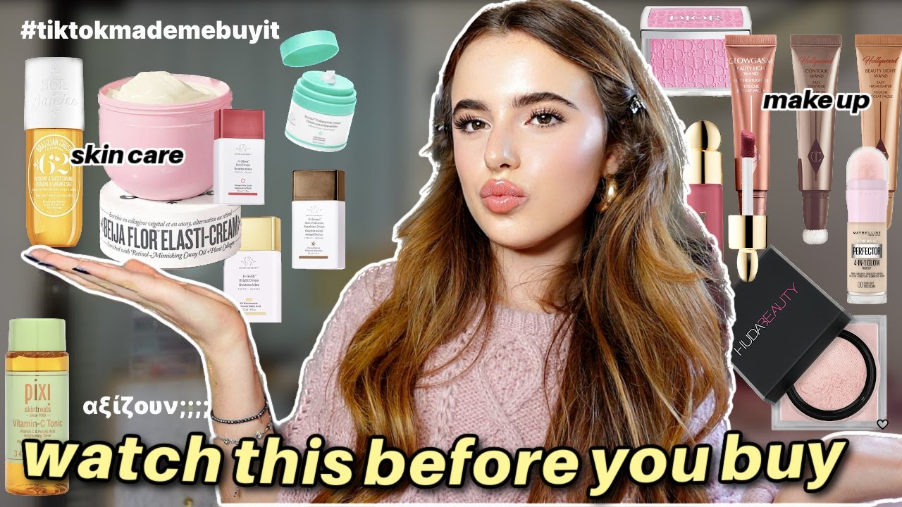Δοκίμασα τα πιο VIRAL MAKEUP PRODUCTS!!!!! Αξίζουν το HYPE;;;;;;