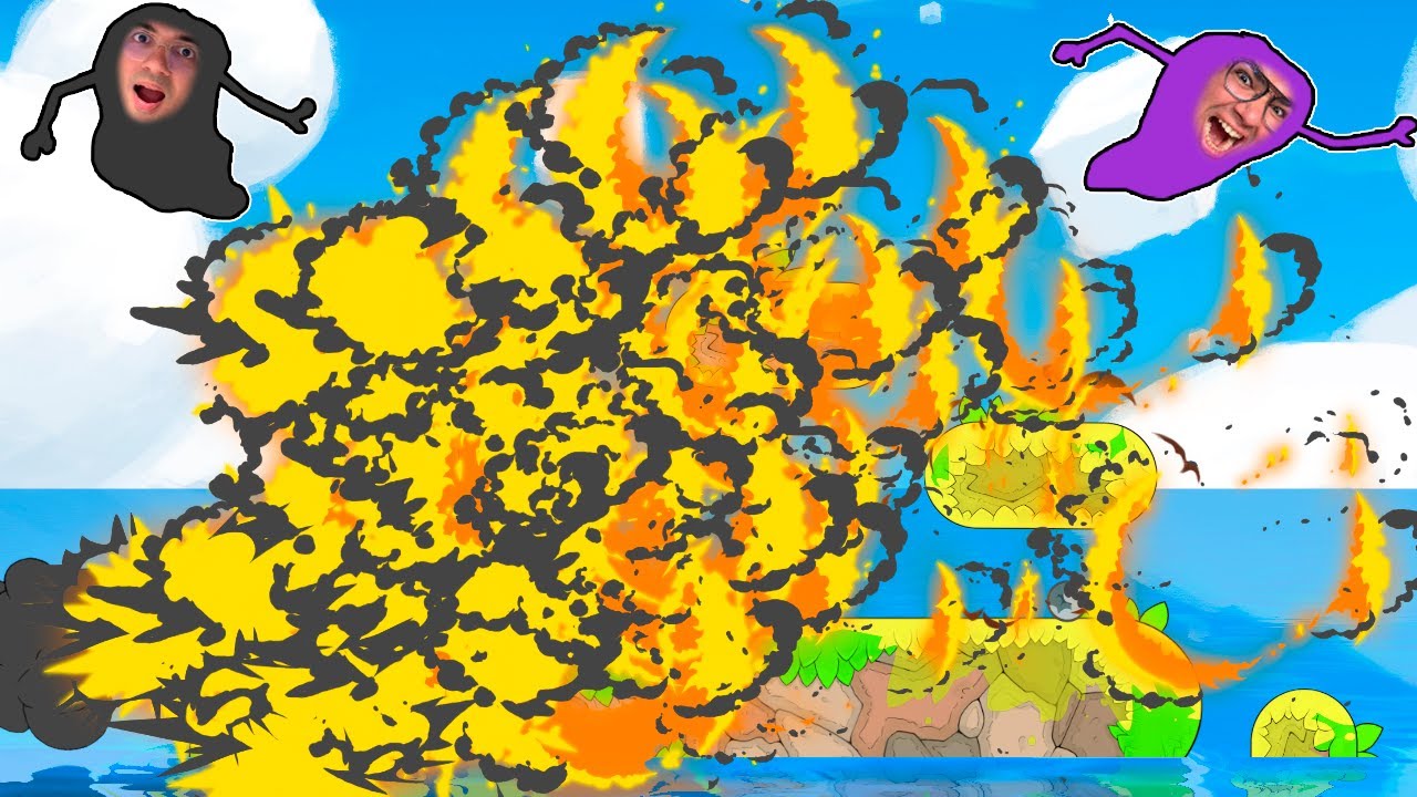 SUPER BATALHA DAS GELECAS GRUDENTAS COM A MAIOR EXPLOS&Atilde;O DO MUNDO!