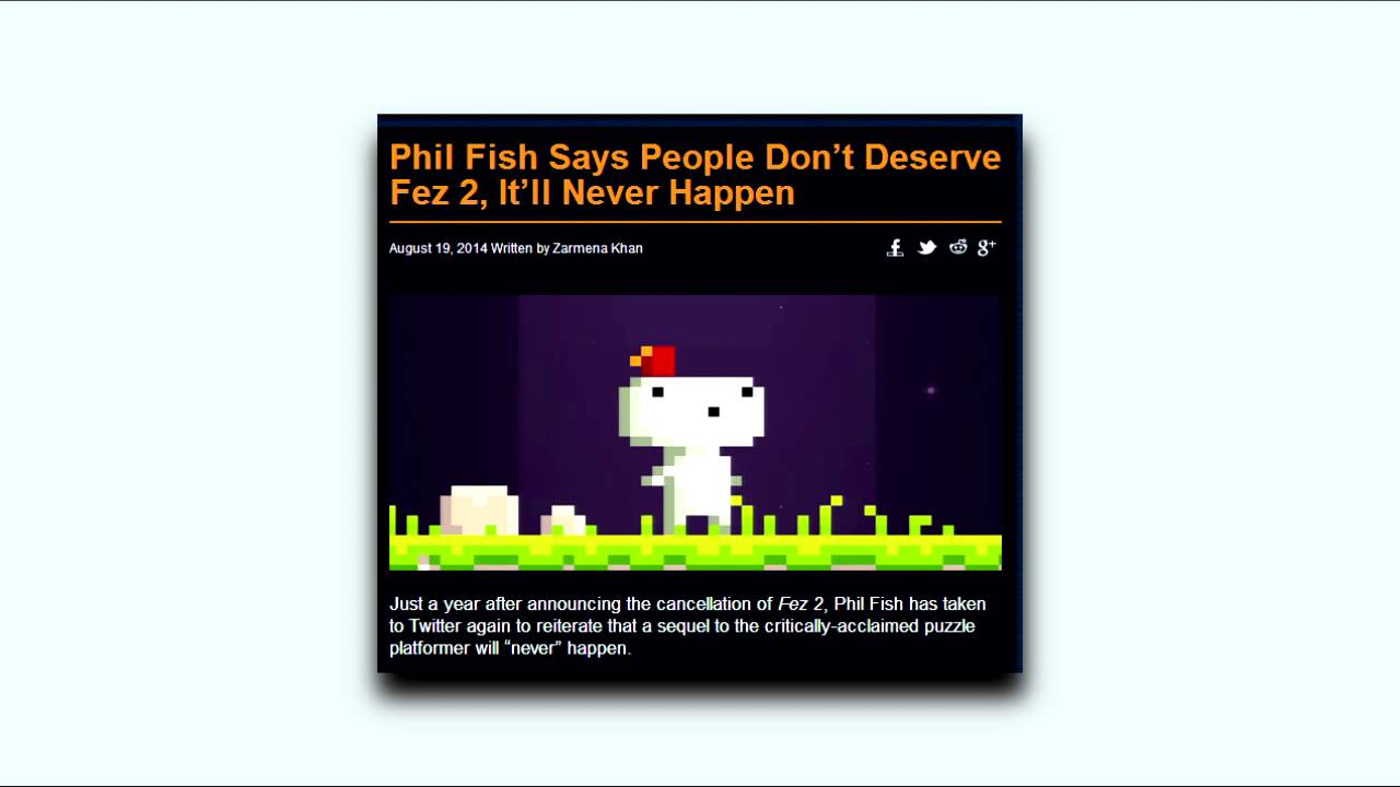 Phil Fish's NEW Twitter Meltdown
