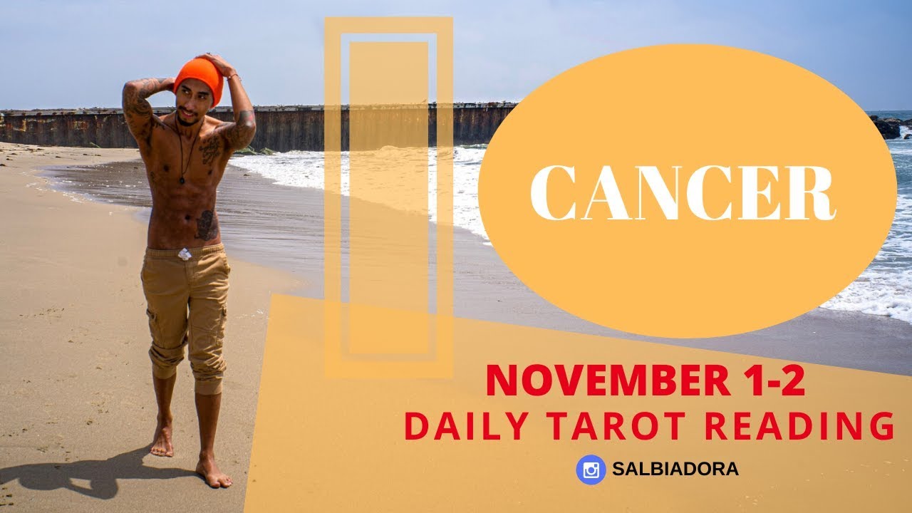CANCER - “WHAT YOUR EXPECTING HAPPENS” NOV 1-2 DAILY TAROT READING