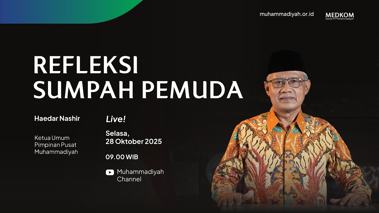 REFLEKSI SUMPAH PEMUDA | Haedar Nashir