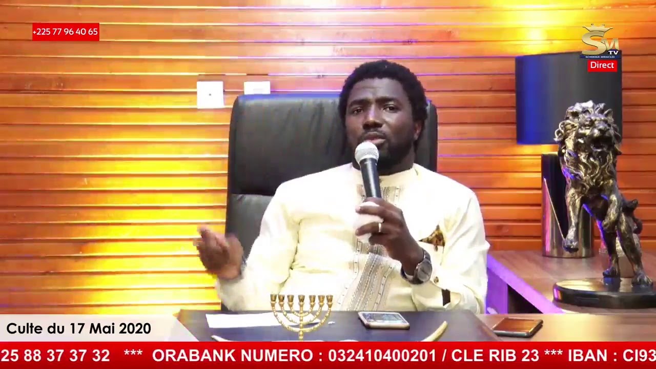 VOUS SUIVEZ LE DIRECT AVEC LE BISHOP DADDY SCHEKINA