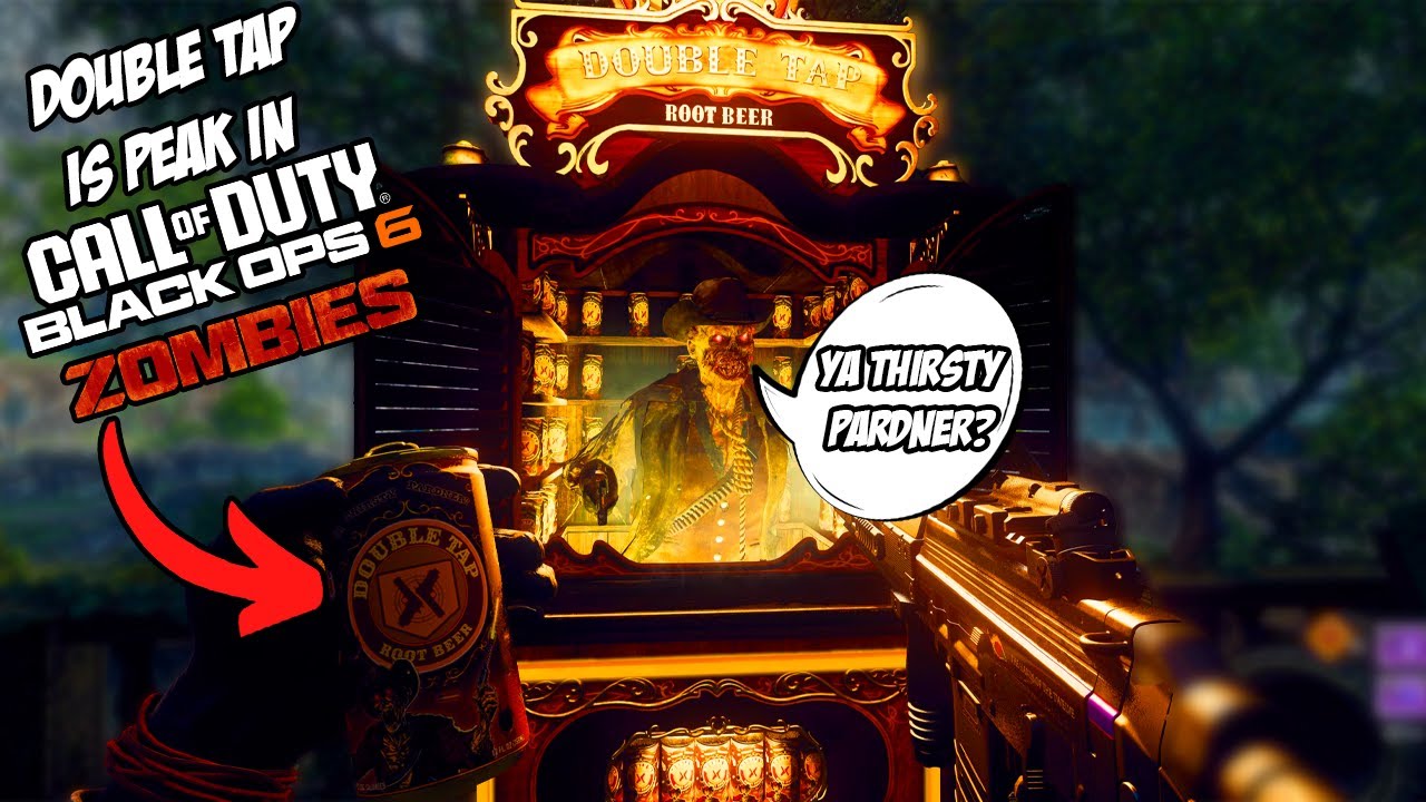 Double Tap Is Peak In Black Ops 6 Zombies