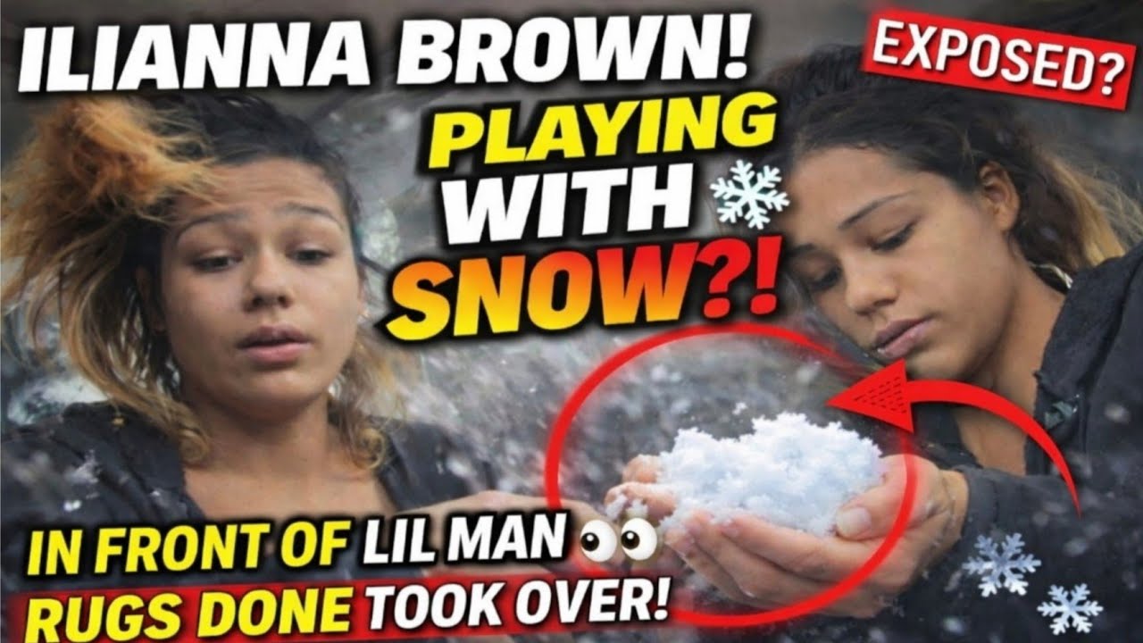Iliana Brown Exposed Doing Snow INFRONT Of Lil Man😳 Shes Unhinged! The Rugs Have Taken Over Her Life