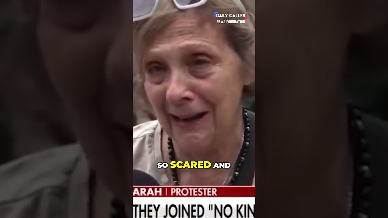 Protester with MAJOR TDS Explains Why She's Attending the 'No Kings' Protest