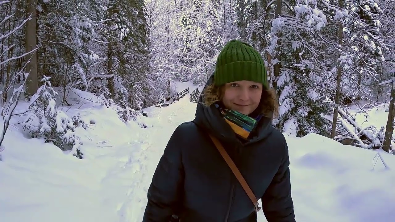 Peaceful Winter Walk in Zakopane | Strążyska & Białego Valleys Covered in Snow 4K