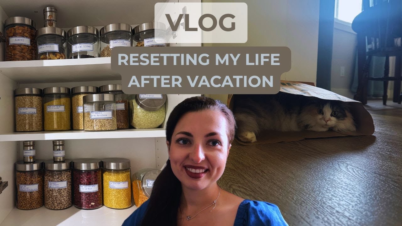 POST-TRAVEL RESET VLOG | decluttering, organizing & beating jet lag