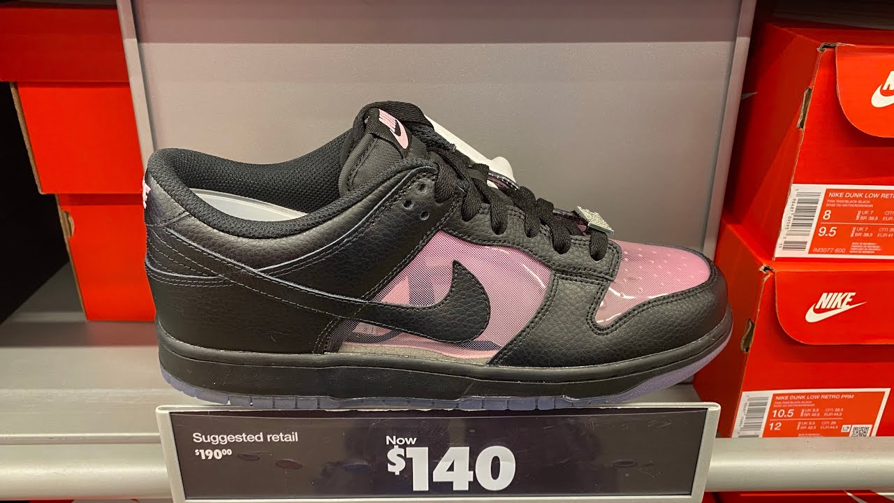 Nike Dunk Low Retro “Transparent Black Pink Rise” - Style Code: IM3077-600