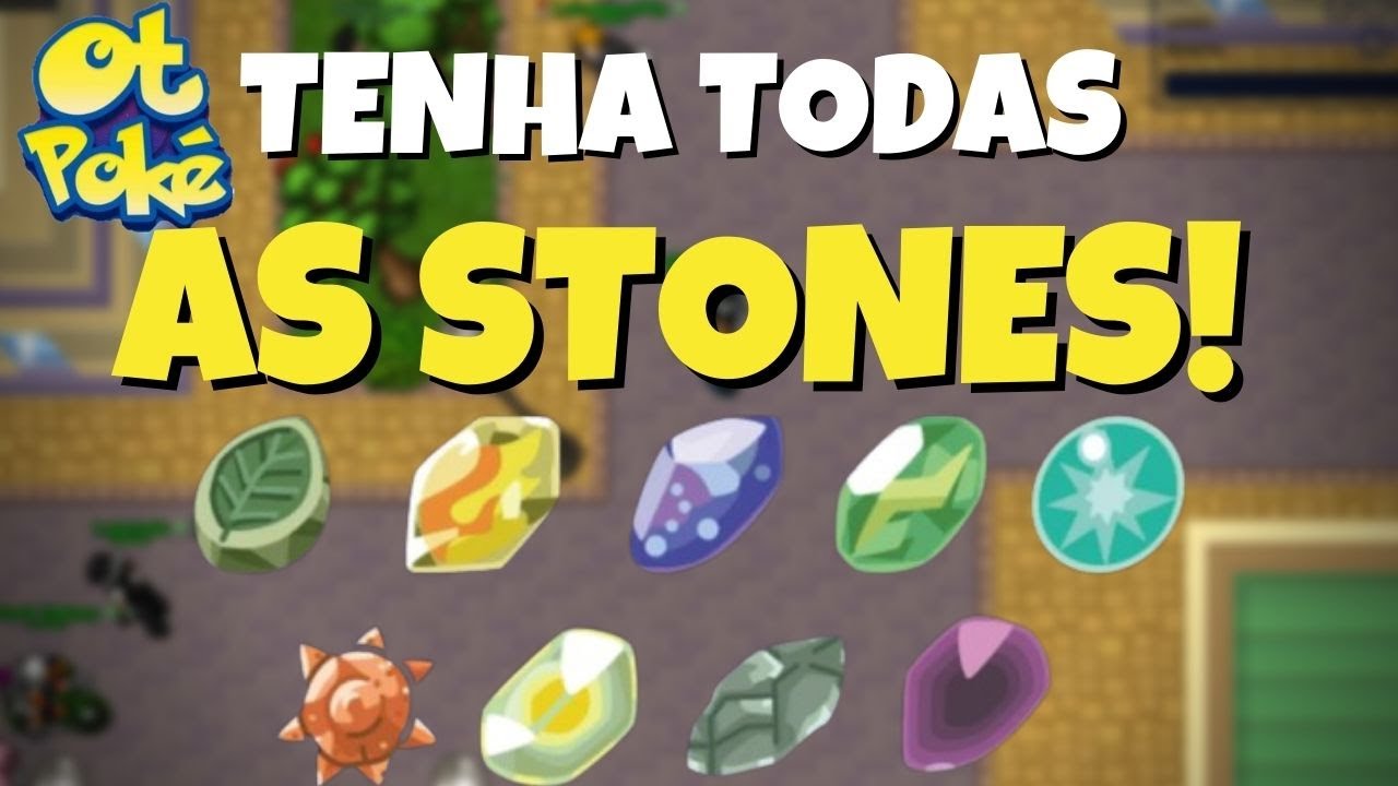 QUEST DE TODAS AS STONES OT POKEMON MOBILE!