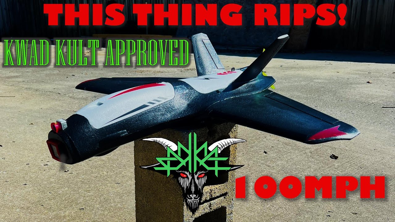 Maiden flight 6s Atom RC Dolphin Custom build over 100mph!
