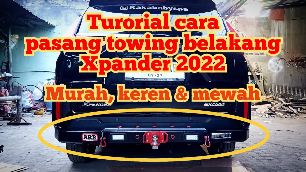 Pasang bemper besi Xpander 2022
