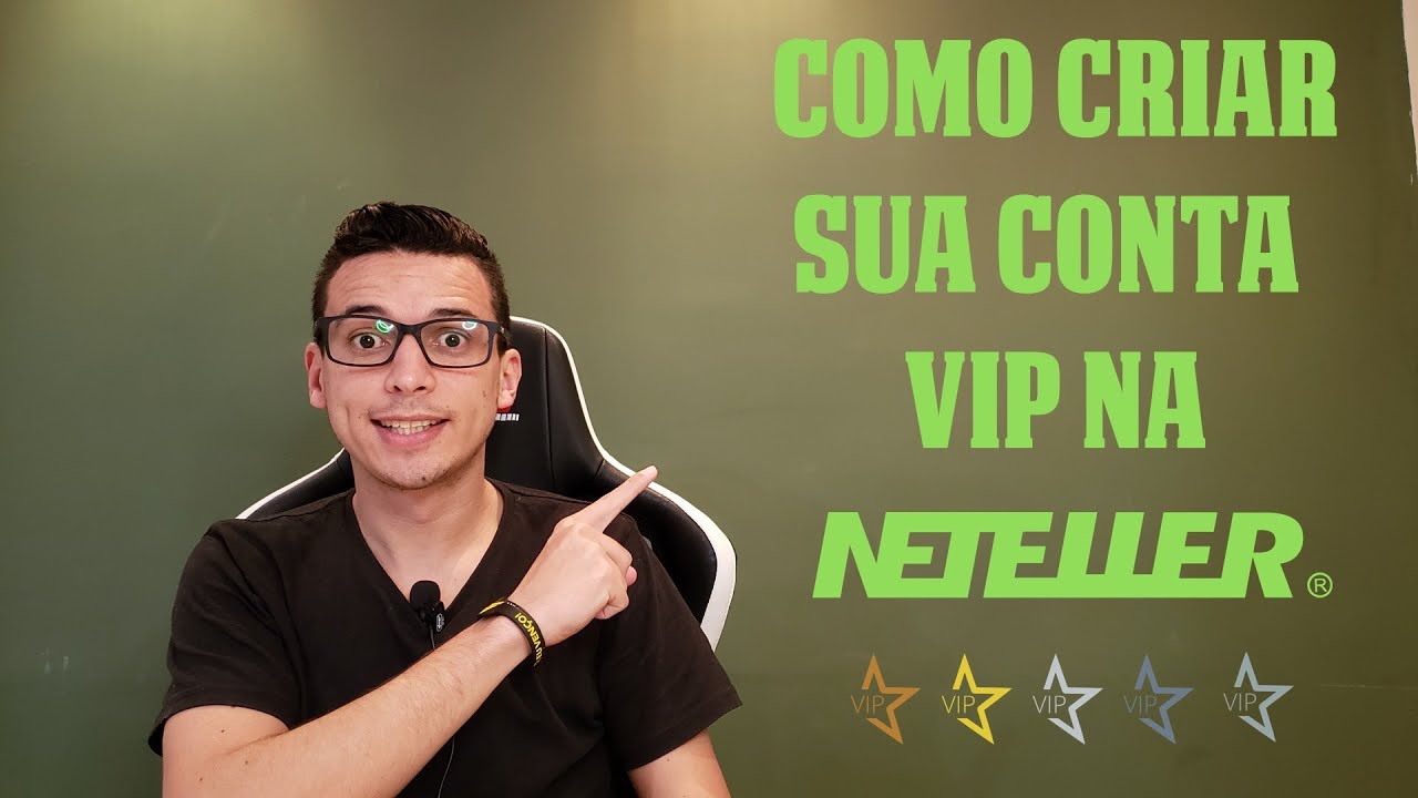 Como criar conta Vip na Neteller