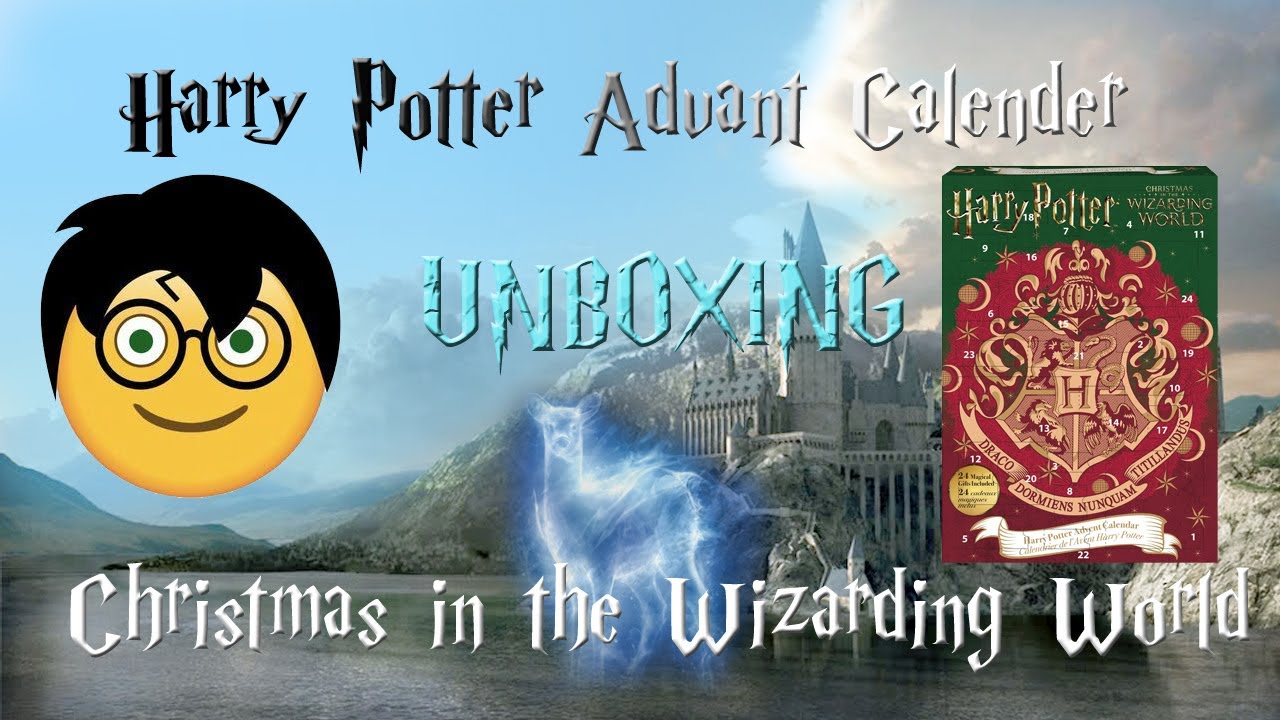Harry Potter Christmas in the Wizarding World Advent Calendar Unboxing