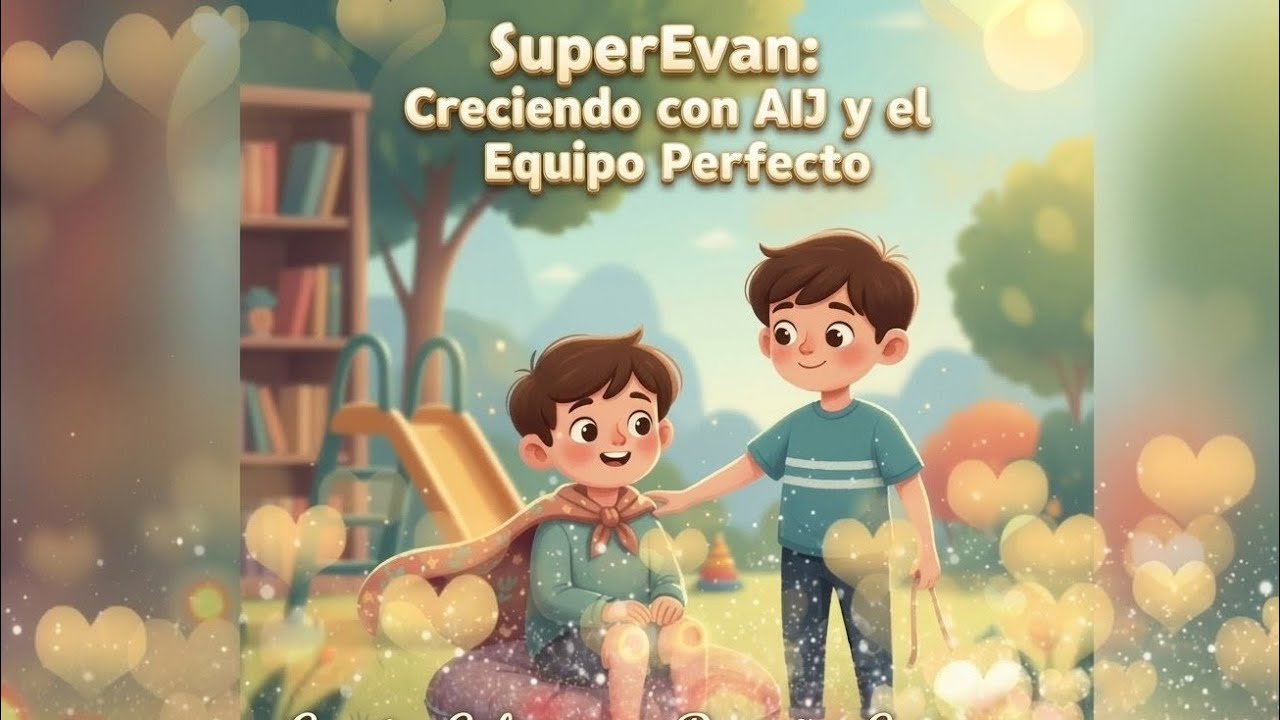 Cuento SuperEvan: Creciendo con AIJ y el Equipo Perfecto 