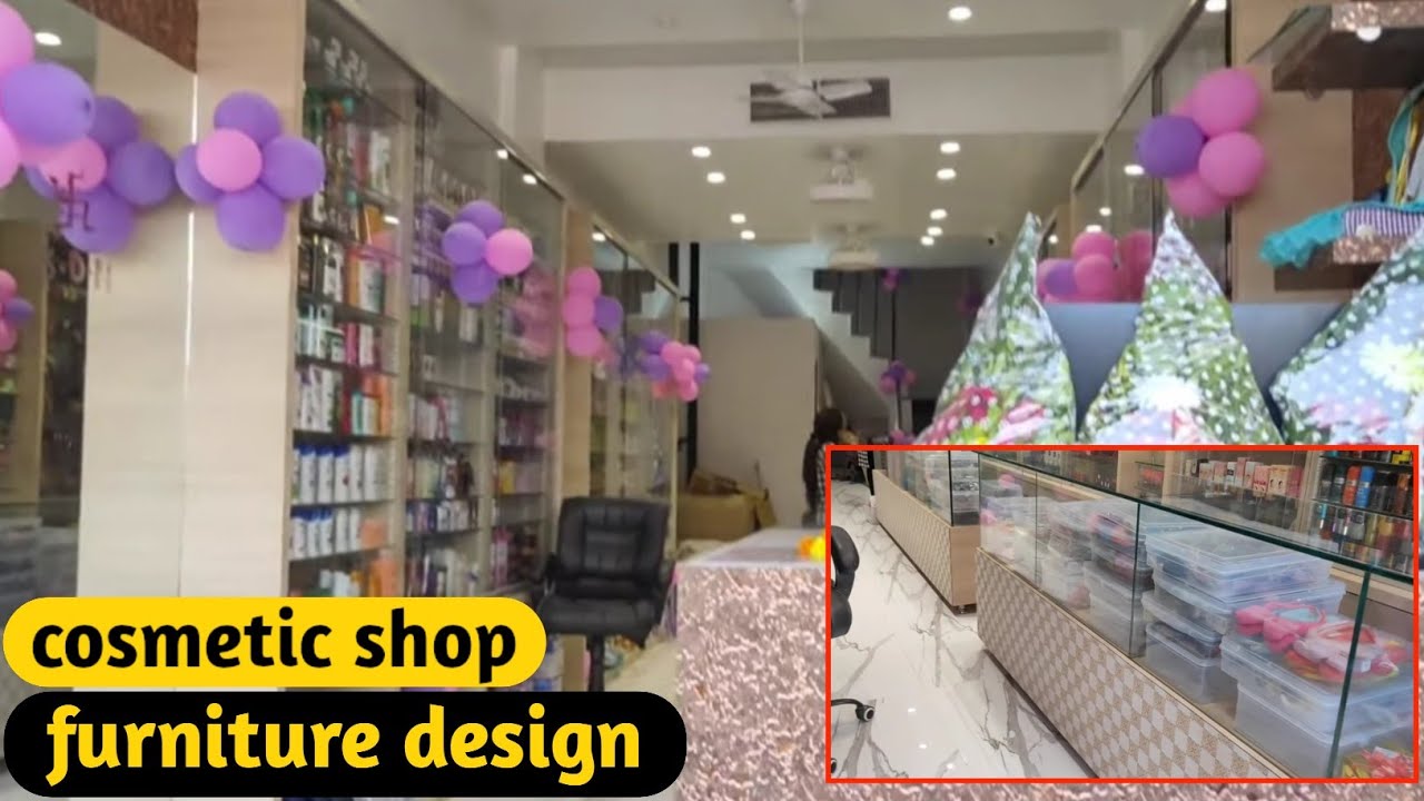 new #cosmetic shop #furniture latest #design, कॉस्मेटिक शॉप फर्नीचर डिजाइन