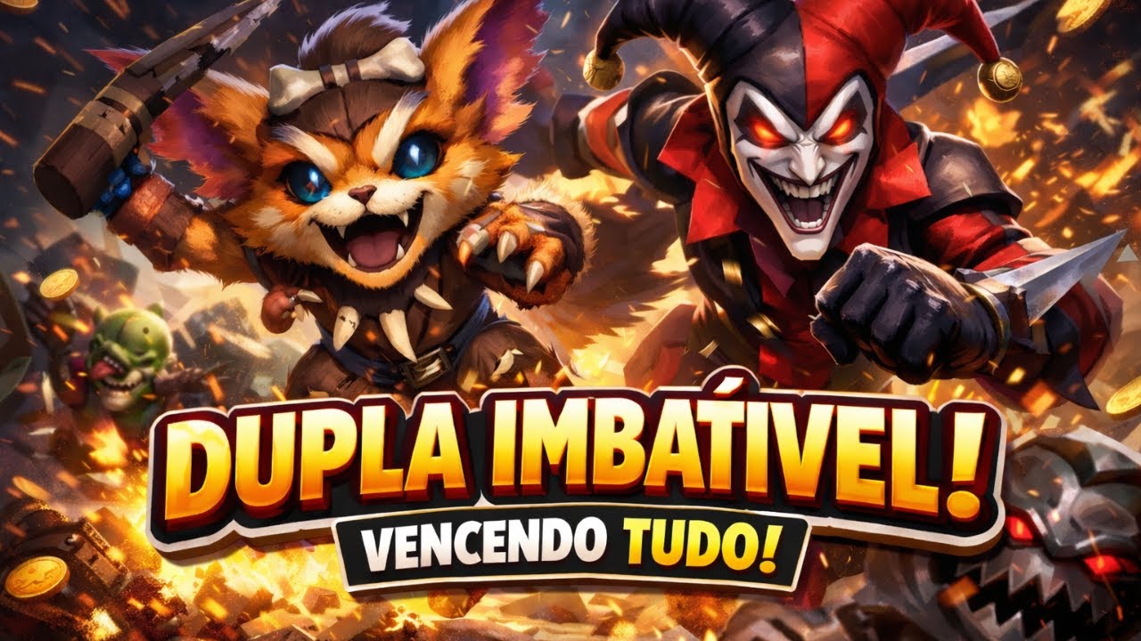 GNAR E SHACO EM AÇÃO