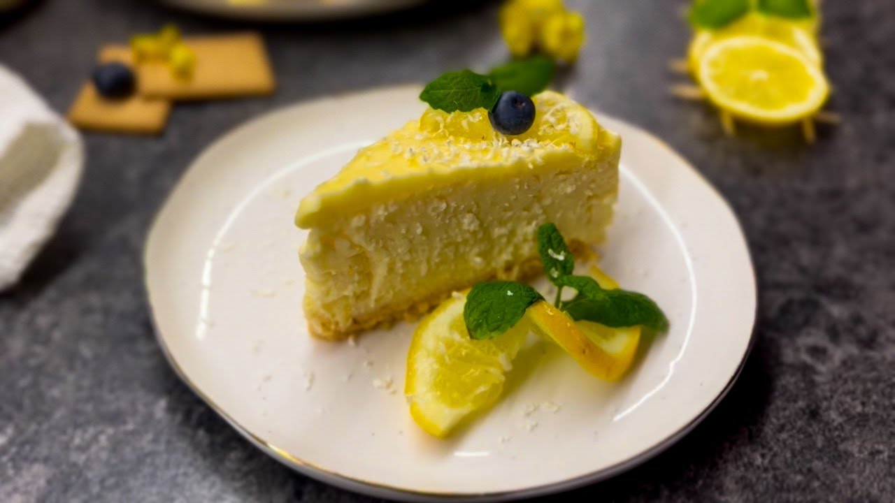 Рецепт лимонного чизкейка – без выпечки